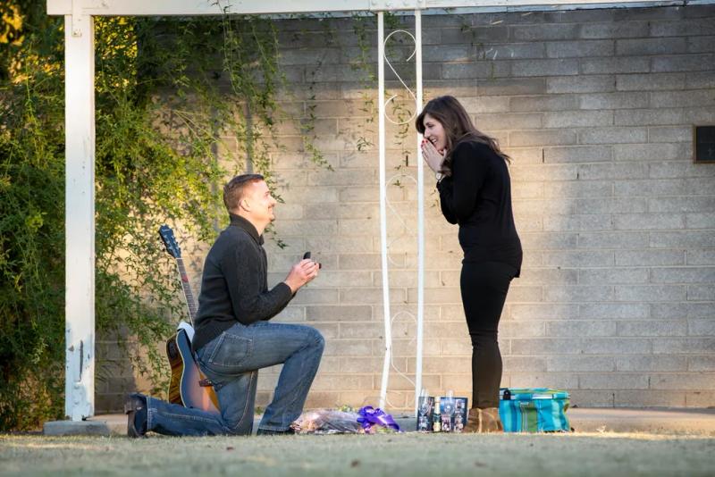 Phoenix Proposal Photography | Kurt and Amanda – surprise proposal in Phoenix