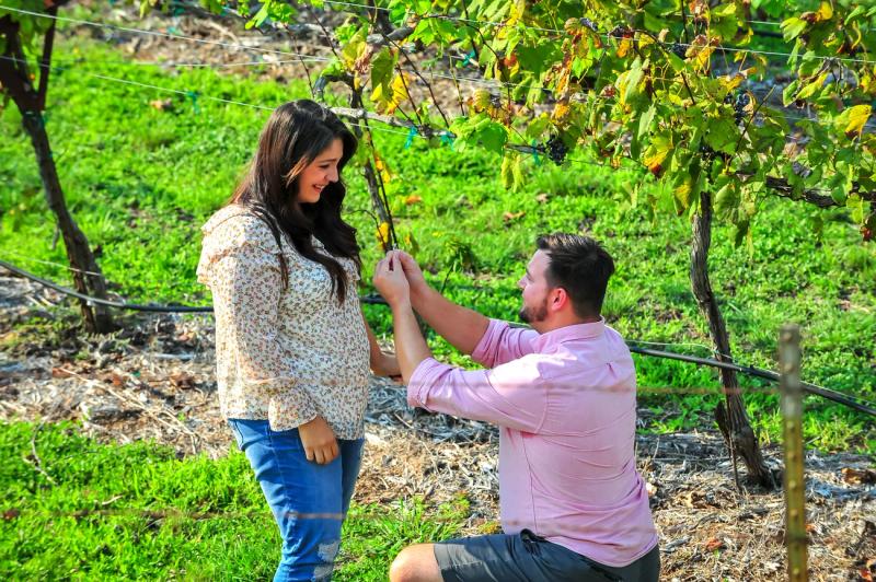 Proposal photographed in San Antonio