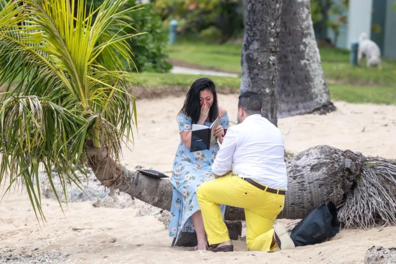 Hawaii Engagement Photography: David and Cindy! – surprise proposal in Hawaii