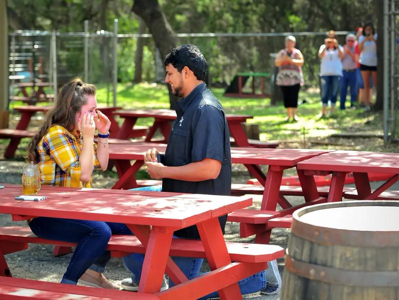 San Antonio Proposal Photography| Tyler and Bess – surprise proposal at Rebecca Creek Distillery, San Antonio