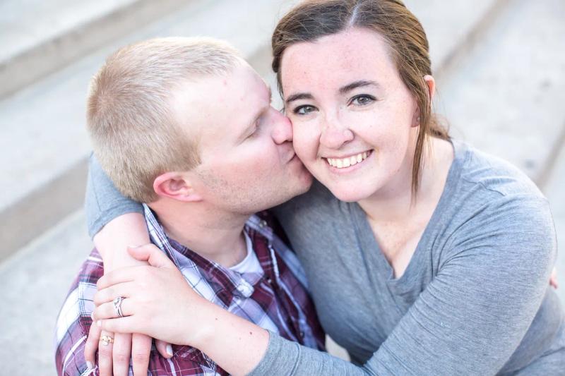 Proposal photographed in Indianapolis