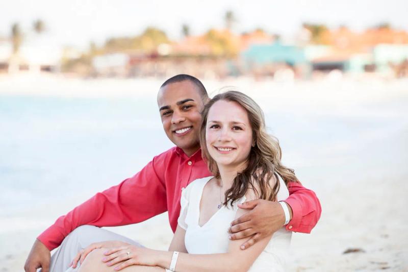 Proposal photographed in Riviera Maya