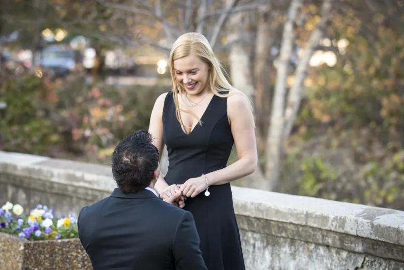Nashville Proposal Photography | Paul and Kelsey – surprise proposal at Centennial Park, Nashville