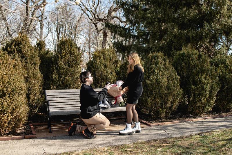 Proposal photographed in St Louis