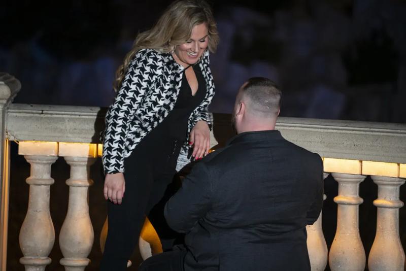 Alex Las Vegas Engagement Proposal: – surprise proposal at Bellagio Fountains, Las Vegas