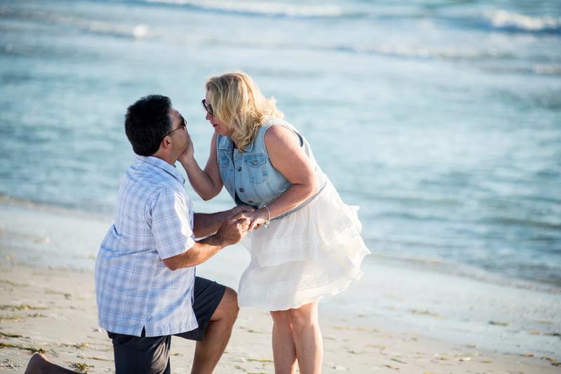Proposal photographed in Tampa