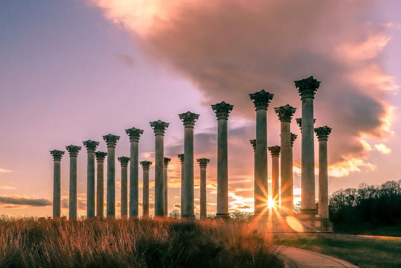 National Capitol Columns, U.S. National Arboretum, Washington DC