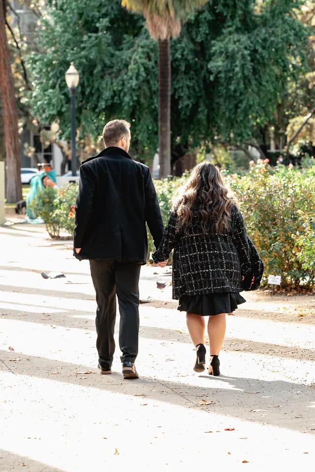 Proposal photographed in Sacramento