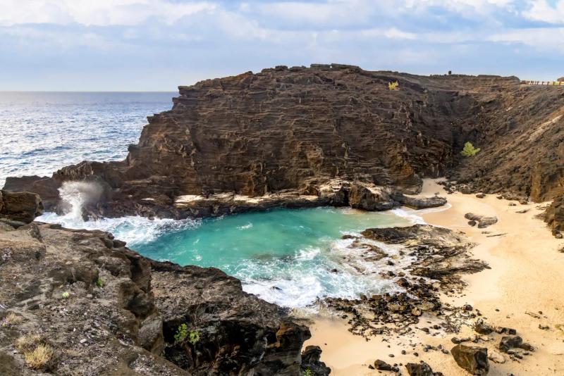 Halona Cove, Hawaii