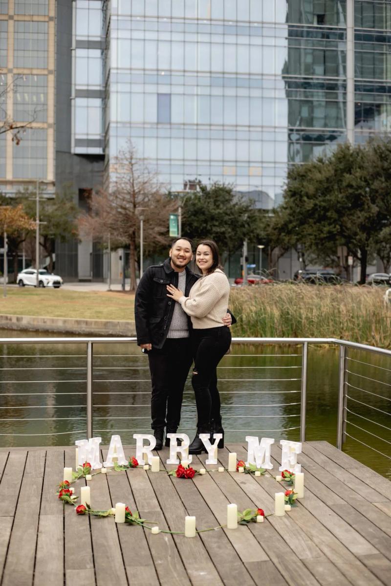 Marry Me Proposal in Houston