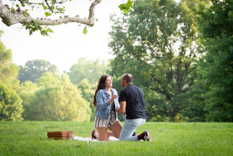 Proposal photographed in Kansas City