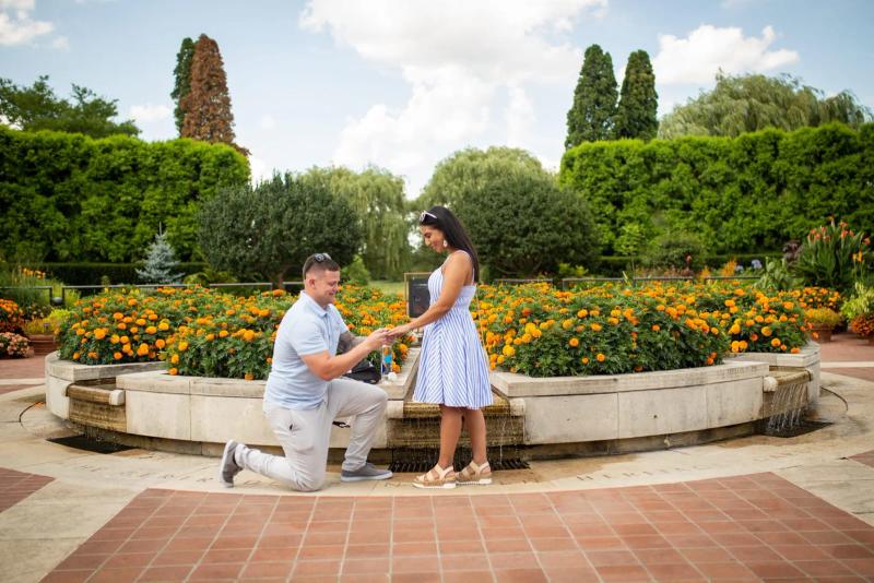 Chicago Botanic Garden, photographed by Paparazzi Proposals