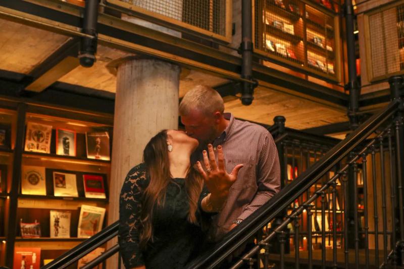 Proposal photographed in San Antonio