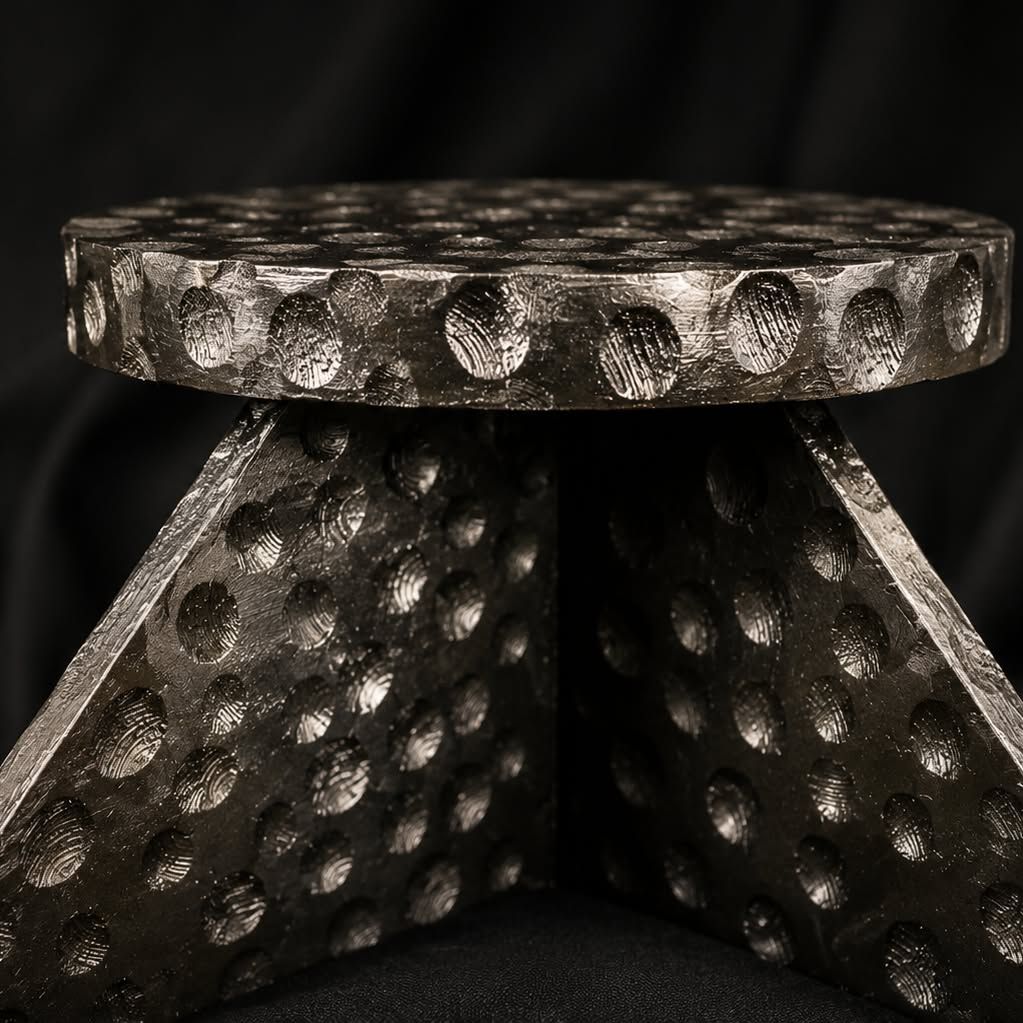 Textura. Forma. Presença.