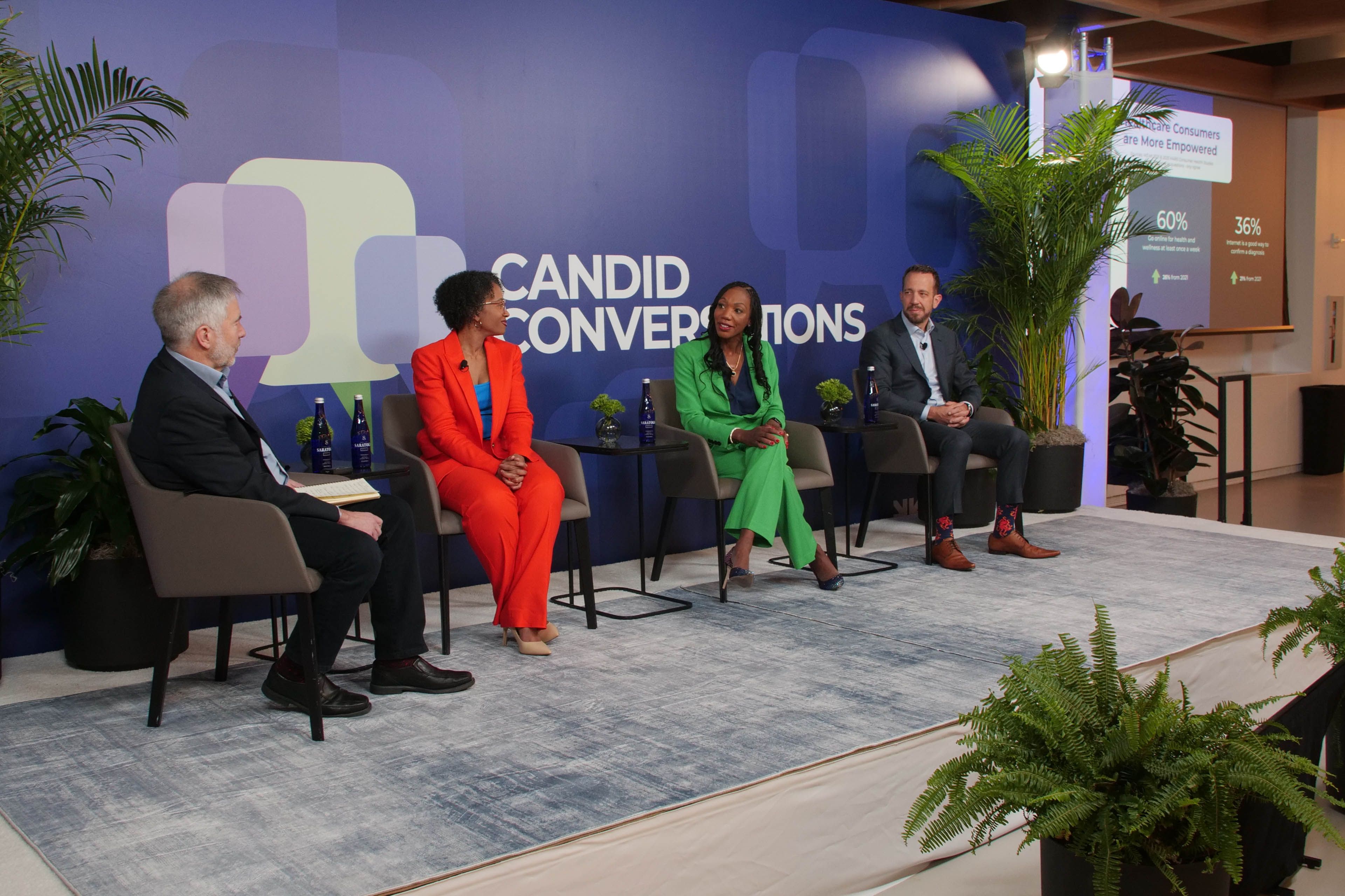 Several HCPs discussing what pharmaceutical marketers need to know in 2026 at POCMA's Candid Conversations event