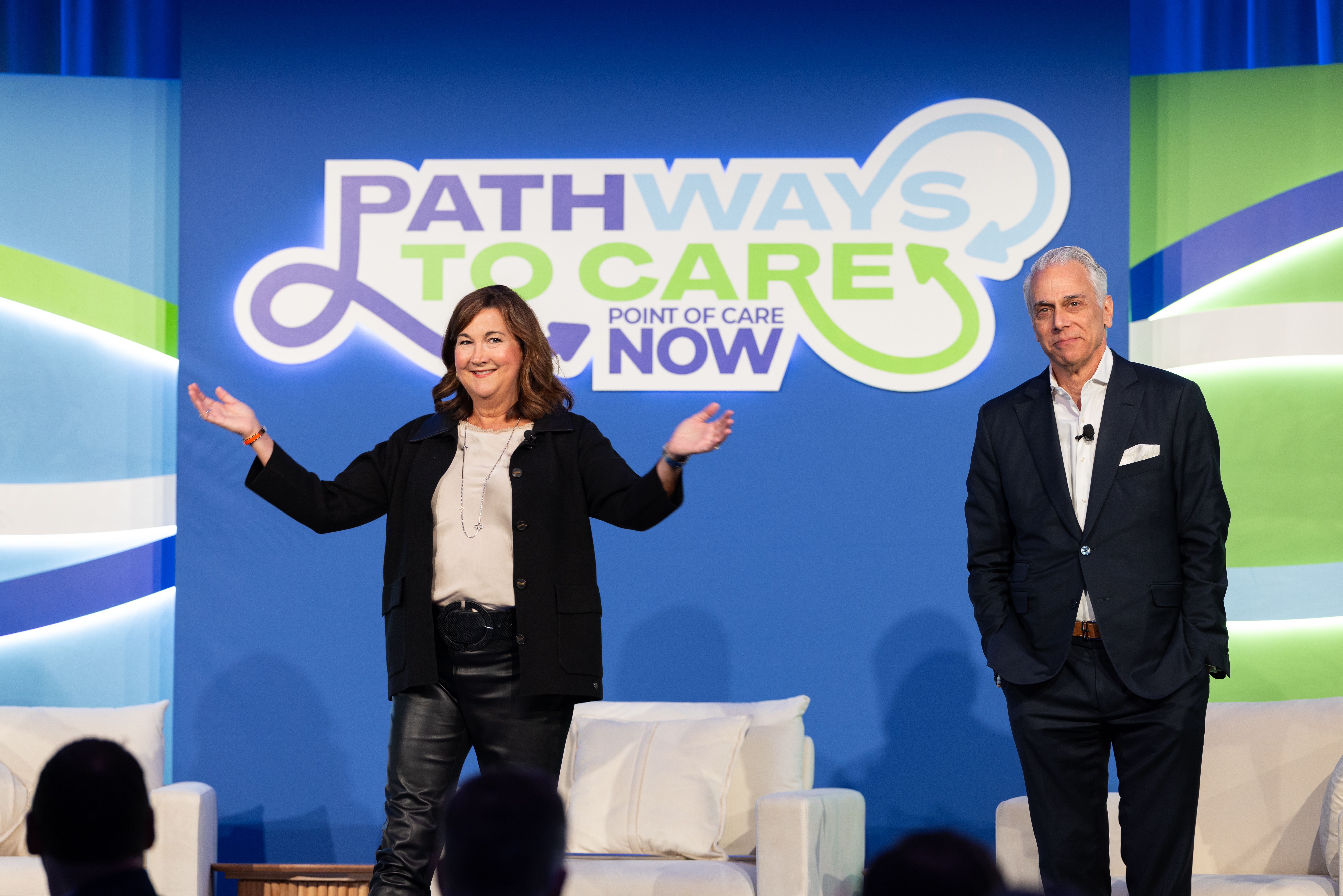 POCMA Co-Chairs Linda Ruschau and Dave Paragamian present at a POCMA POC NOW Summit Event 