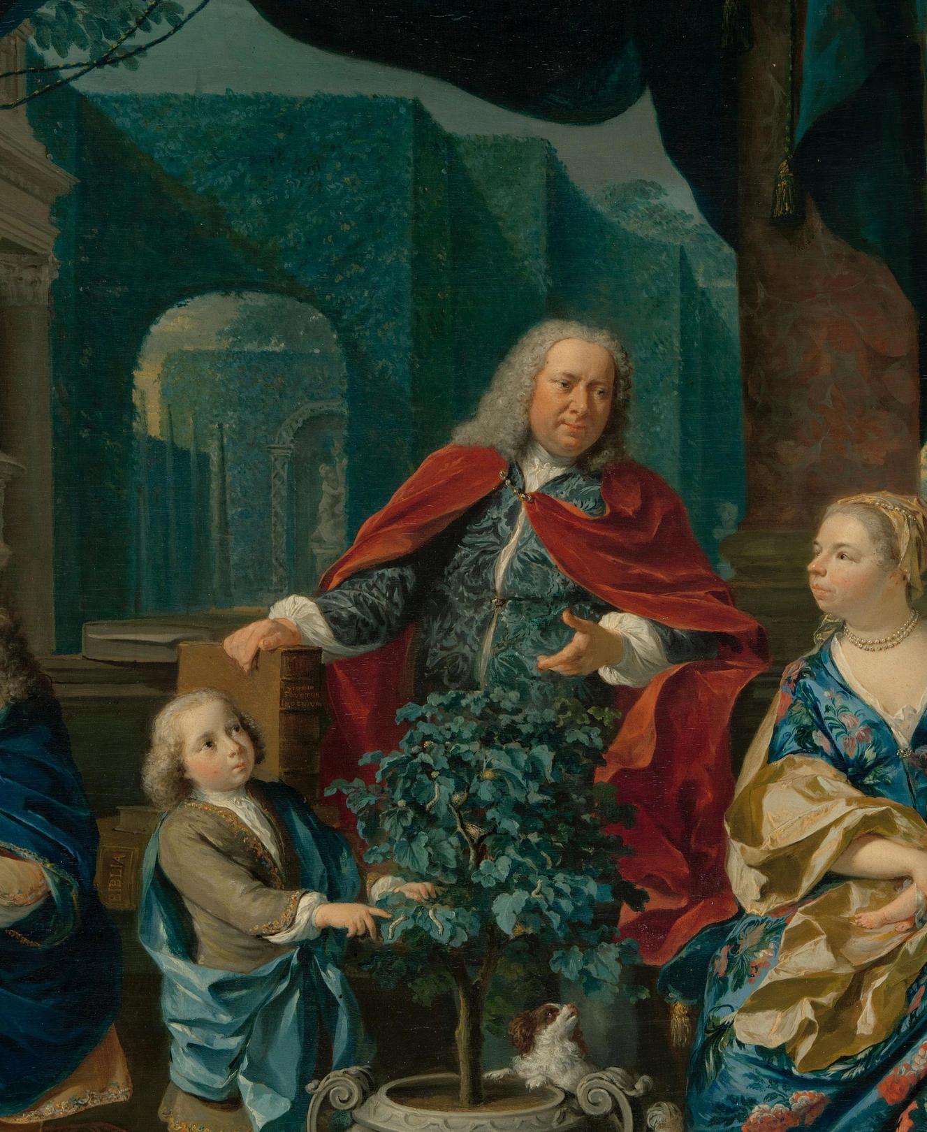 18e eeuws portret gezin
