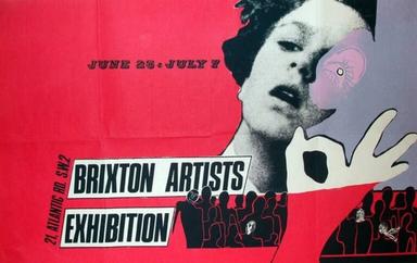 poster for the Brixton Artists Exhibition