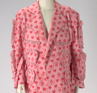 Roze pak met hartjes
