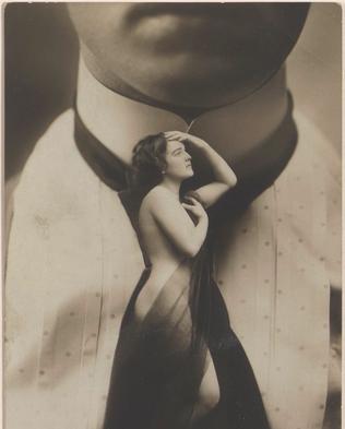 Woman wearing a man's tie