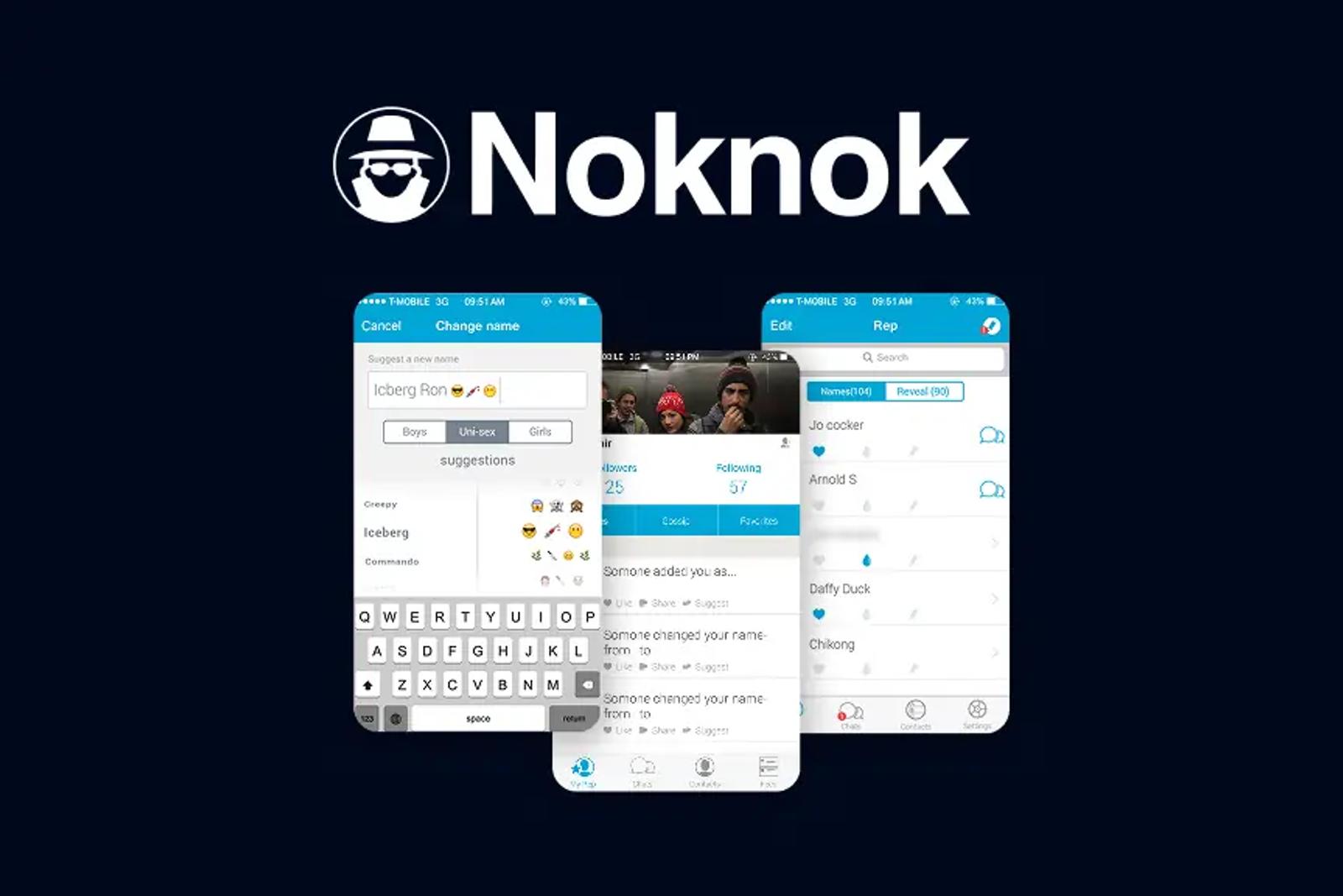 NokNok app screens