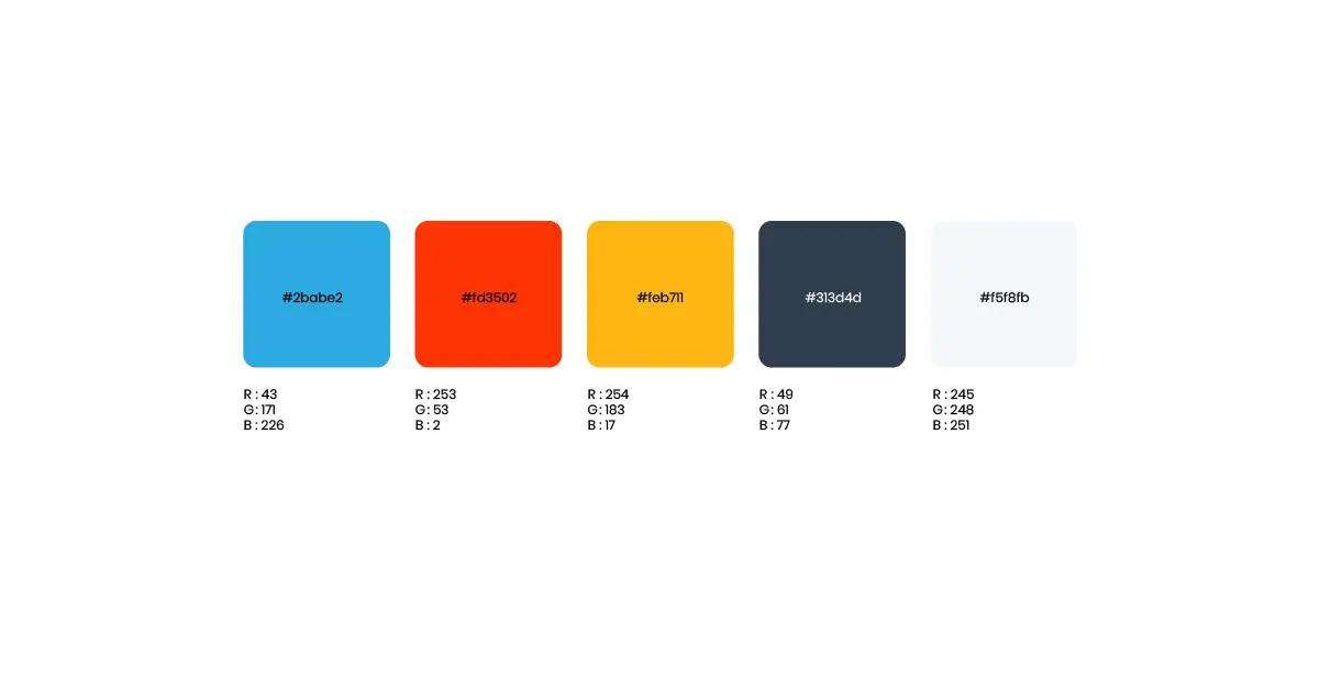 Ovivo colour palette