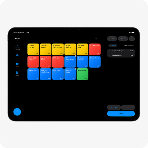 POS system. 
