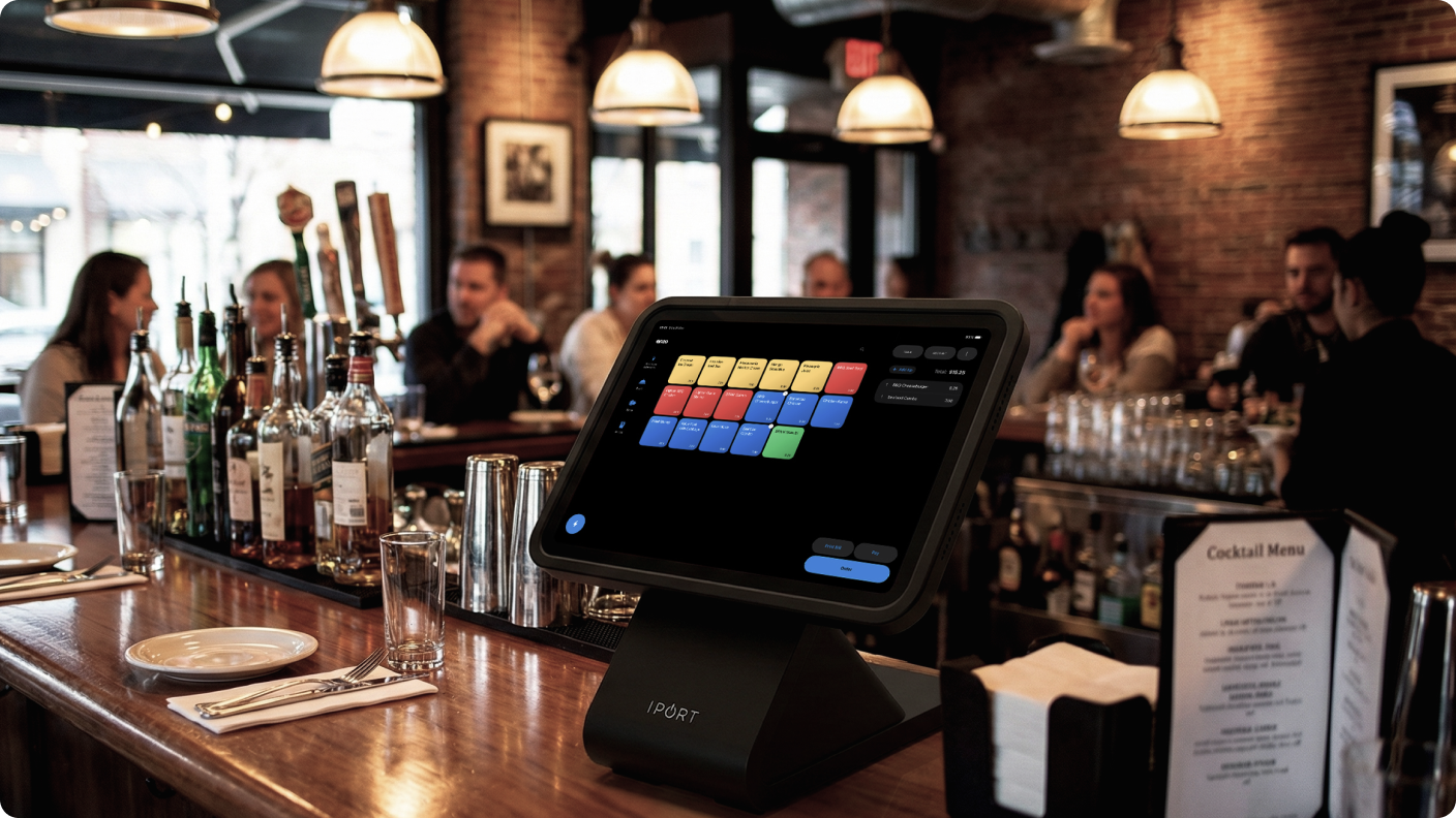 Enzo displayed on a bar