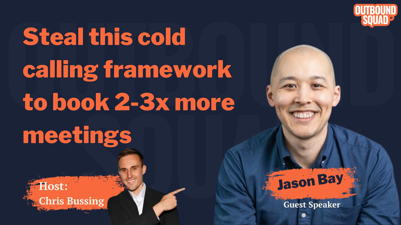 Steal this cold calling framework to book 2-3x more meetings