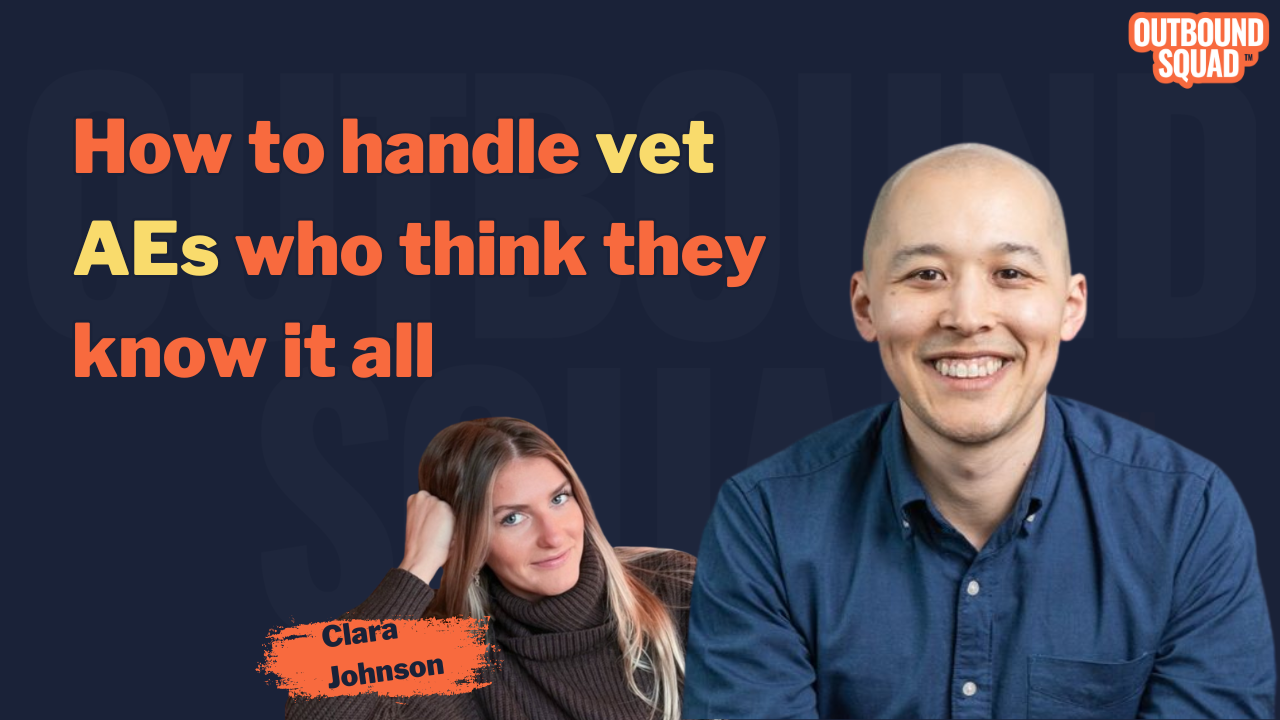 How to handle vet AEs who think they know it all