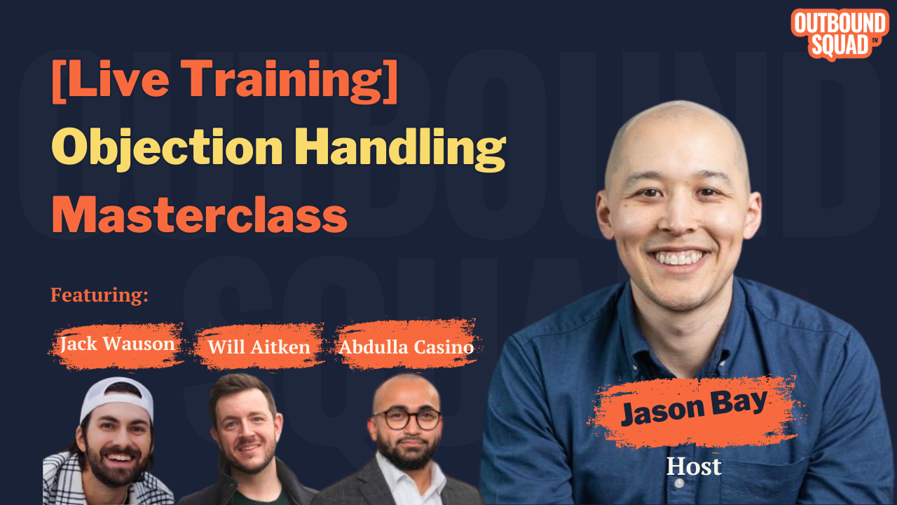 [Live Training] Objection Handling Masterclass