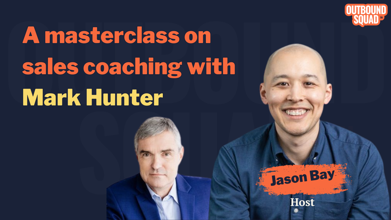 A masterclass on sales coaching with Mark Hunter