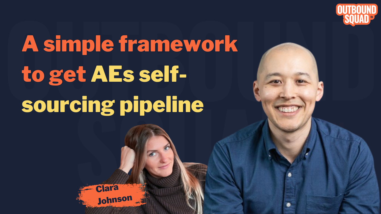 A simple framework to get AEs self-sourcing pipeline