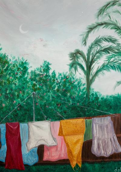 Laundry at Dusk