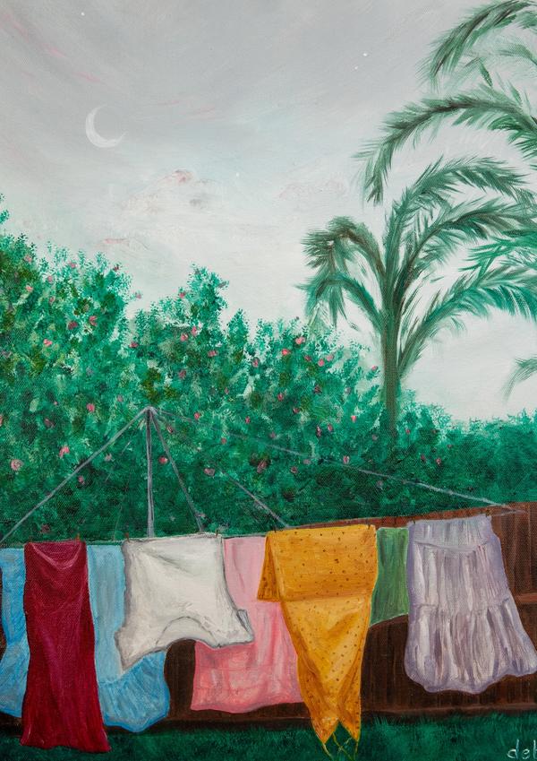 Laundry at Dusk
