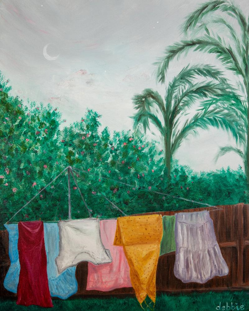Laundry at Dusk