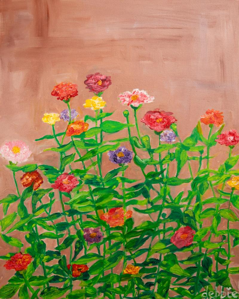 Terracotta Flowers 