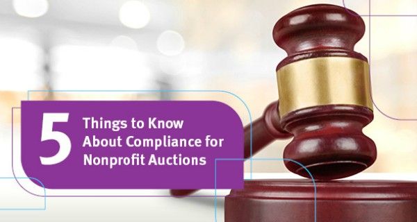 5 Things to Know About Compliance for Nonprofit Auctions