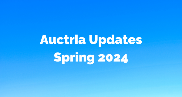 Auctria Updates May 2024