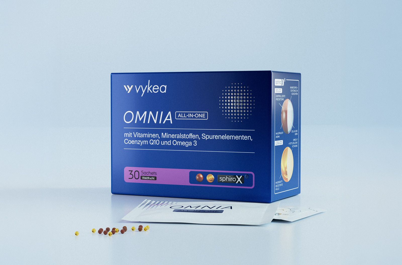 Ein Omnia-Sachet