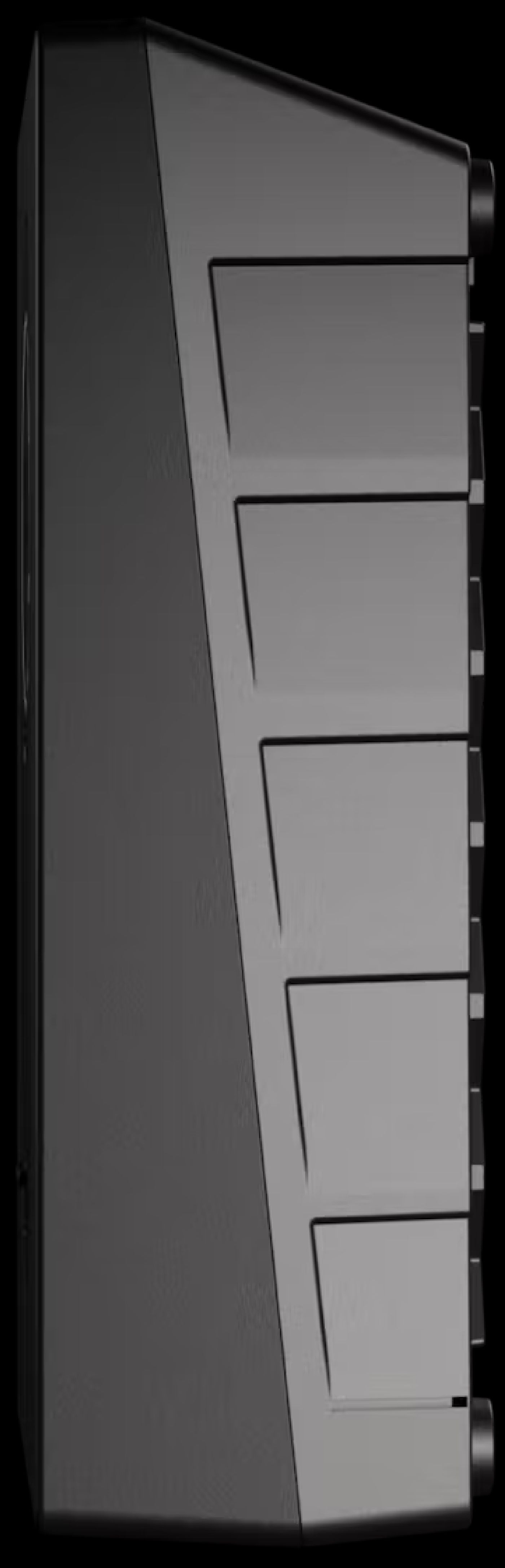 Produktbilde av en Zaptec Go elbil ladeboks, sett i profil – Ishavskraft