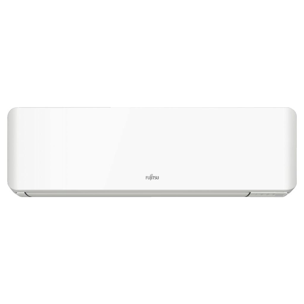 Fujitsu Norgespumpa varmepumpe, vist forfra – fra Ishavskraft