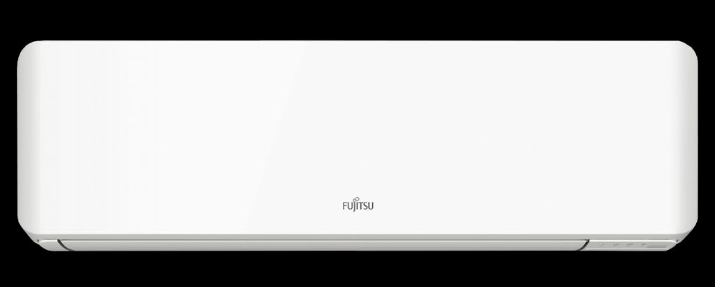 Fujitsu Norgespumpa varmepumpe, vist forfra – fra Ishavskraft