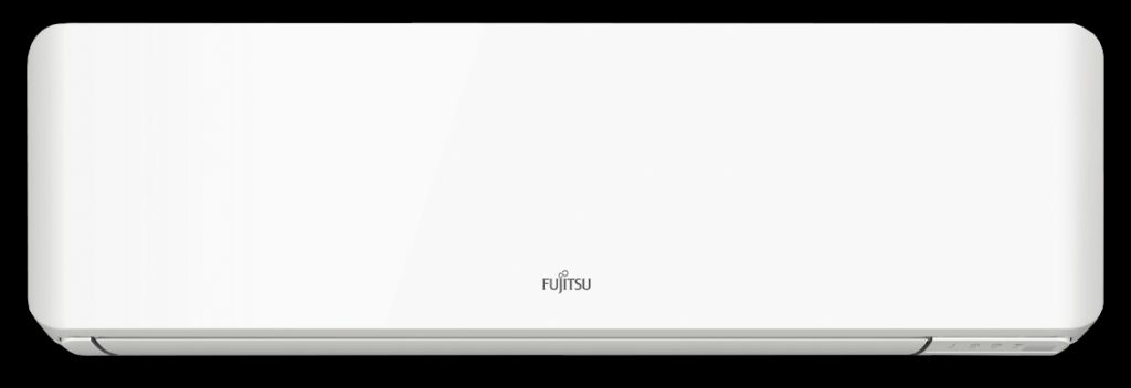 Fujitsu Norgespumpa varmepumpe, vist forfra – fra Ishavskraft.