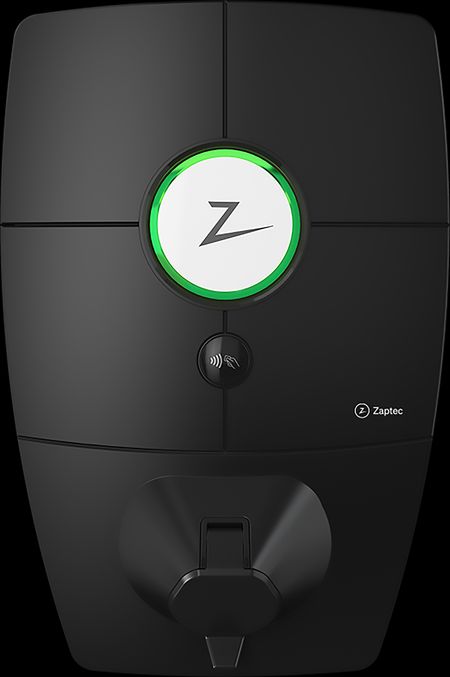 Uten bakplate – Zaptec Pro, ferdig montert