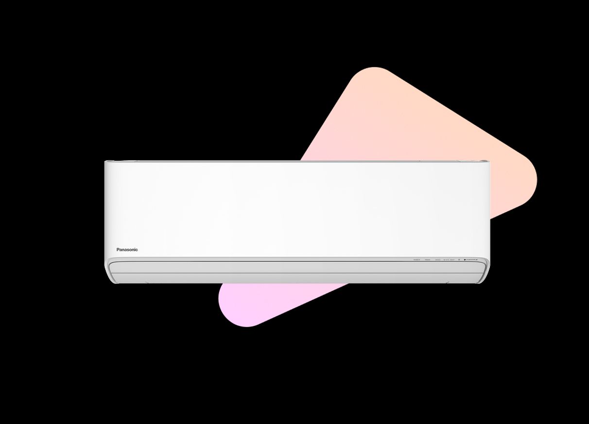 produktbilde av en hvit Panasonic Neo Flagship 7.5 luft til luft varmepumpe-modell