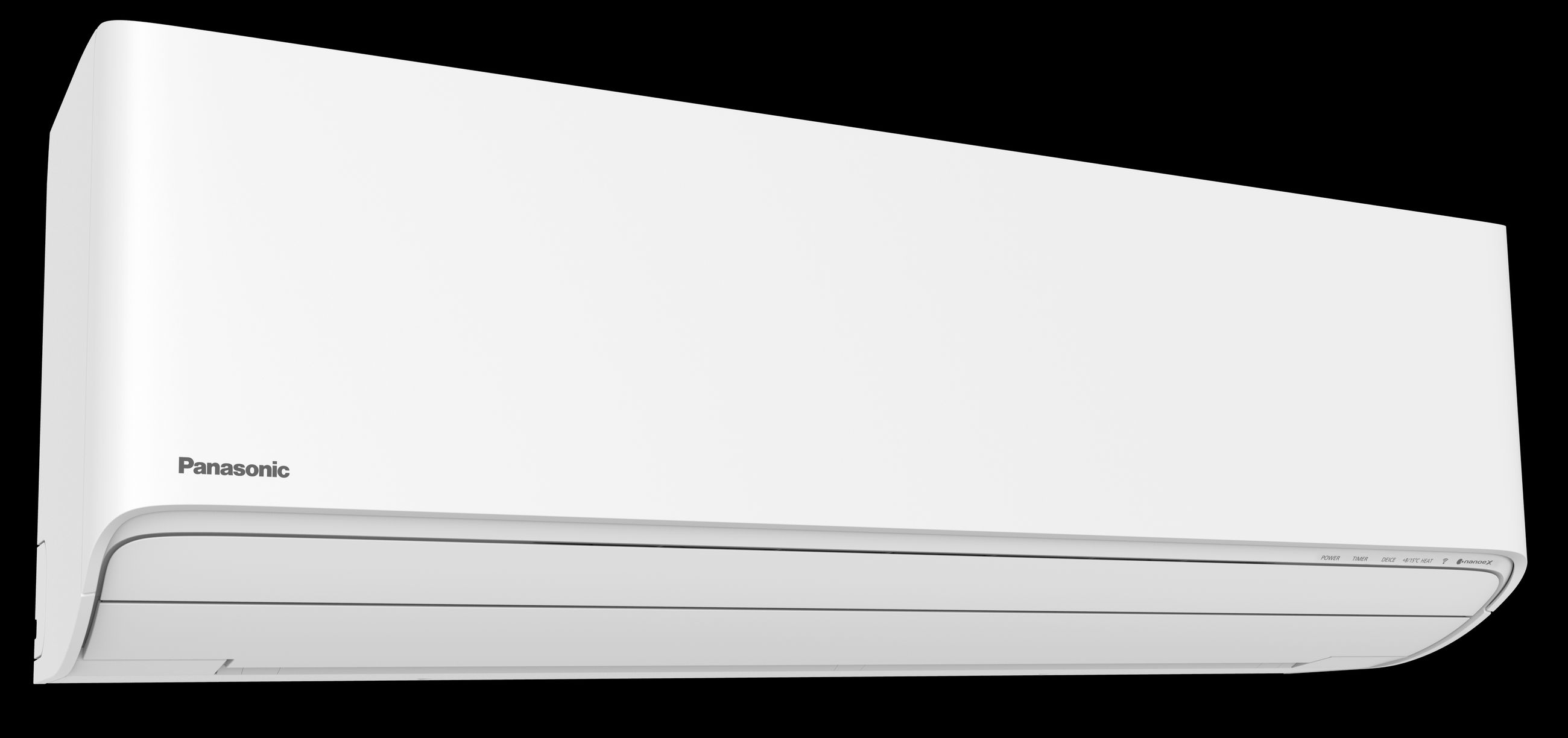 Panasonic Flagship varmepumpe hvit side produktbilde Ishavskraft