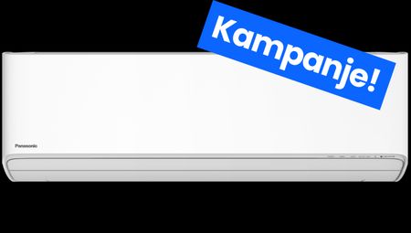 Valgt – Panasonic Bluefin 7.5 Flagship NEO – Hvit varmepumpe, ferdig montert
