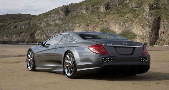 A Benz At The Beach
