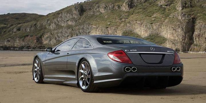 A Benz At The Beach